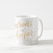 PixDezines-Matron von Ehre/Marmor+Imitate Gold/Scr Kaffeetasse (VorderseiteRechts)