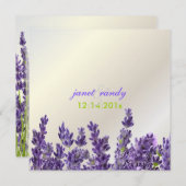 PixDezines maui Lavendel Einladung (Vorne/Hinten)