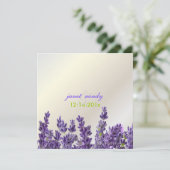 PixDezines maui Lavendel Einladung (Stehend Vorderseite)