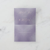 PixDezines Mazel Tov, Blush Pink+DIY Lila Karte (Innenseite)