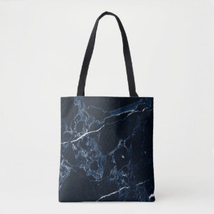 PixDezines MIDNIGHT BLUE MARBLE Tasche
