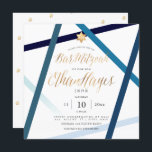 PixDezines Minimalistisch Bar Mitzvah, Imitate Gol Einladung<br><div class="desc">PixDezines chic und moderne minimalistische Bar Mitzvah, ergänzt mit modernen handgeschriebenen Drehbuch-Schriftart. Monogram auf Imitats Gold Star von David. Bitte kontaktieren Sie uns, wenn Sie Ihren Namen mit dem gleichen Schriftart anpassen möchten. Löschen Sie für jedes Ereignis unbenutzte Ebenen. Unser dynamisches Design erlaubt es Ihnen, alle Elemente zu bearbeiten. Um...</div>