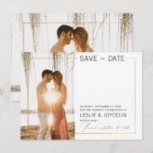 PixDezines Minimalistische Imitate Einladung (Vorne/Hinten)