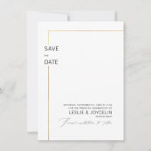 PixDezines Minimalistische Typografie-Imitate Einladung (Vorderseite)