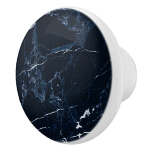 PIXDEZINES MITTERNACHTSBLAUE MARmOR Keramikknauf