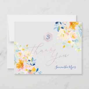 PixDezines Mittsommerrosen Mitzwa Danke✡ RSVP Karte