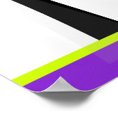 PixDezines Mitzvah Tree des Lebens an Bord Poster (Ecke)