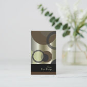 PixDezines Mod Bubbles / Retro-Spritze + Farben Visitenkarte (Stehend Vorderseite)