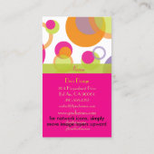 PixDezines Mod Bubbles / Retrospritze + Farben Visitenkarte (Rückseite)