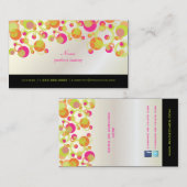 PixDezines Mod Bubbles / Retrospritze + Farben Visitenkarte (Vorne/Hinten)