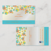 PixDezines Mod Bubbles / Retrospritze + Farben Visitenkarte (Vorne/Hinten)