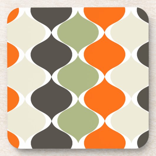 PixDezines Mod-Hintergrundfarbe Getränkeuntersetzer (Vorderseite)