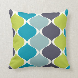 PixDezines Mod Ogee DIY Hintergrundfarbe Kissen