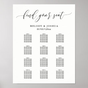 PixDezines Moderner Schriftart für Kalligraphie, S Poster