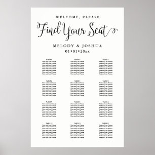 PixDezines Moderner Schriftart für Kalligraphie, S Poster