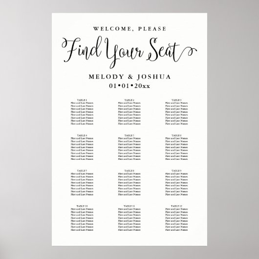 PixDezines Moderner Schriftart für Kalligraphie, S Poster (Vorne)