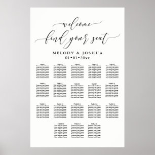 PixDezines Moderner Schriftart für Kalligraphie, S Poster