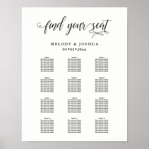 PixDezines Moderner Schriftart für Kalligraphie, S Poster