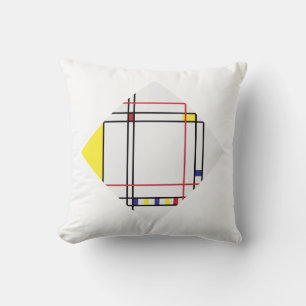 PixDezines Mondrian Kunst/diy Hintergrund Kissen