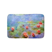 PixDezines-Monet-Liliensee bei Giverne Badematte (Vorderseite)