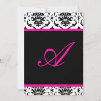 PixDezines Monogramm Vordombe-Damast/DIY-Farbe+Sch