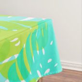 PixDezines Monstera/Aqua/Limon/DIY Hintergrundfarb Tischdecke (Beispiel)