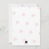 PixDezines MONSTERA SAVE THE DATE (Rückseite)