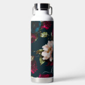 PixDezines Moody Botanical DIY Hintergrund Trinkflasche (Vorderseite)