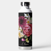PixDezines Moody Botanical DIY Hintergrund Trinkflasche (links)