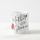 PixDezines Mutter des Groom/Marmor/DIY-Skripts Kaffeetasse (Mittel)