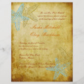 PixDezines-Nachricht in einer Flasche Einladungen  (Rückseite)