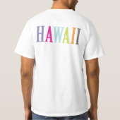PixDezines nakunuku hawaiianischer Fisch T-Shirt (Rückseite)