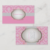 PixDezines natasha Spitzen/DIY Hintergrund+Trimmfa Visitenkarte (Vorne/Hinten)