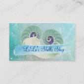 PixDezines nautilus Visitenkarte (Rückseite)