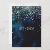 PixDezines Night Sky/Starry Night Einladung (Vorderseite)