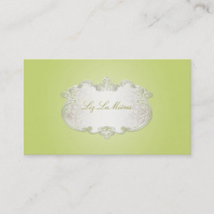 PixDezines noble Aufkleber Visitenkarte