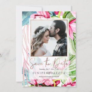 PixDezines Orchid Isle, Palmen, Tropischer Rett Einladung