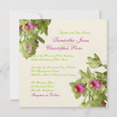 PixDezines Orchid+Zierfarben Geblüht+diy Einladung (Rückseite)