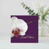 PixDezines orchids/Phalaenopsis Einladung (Stehend Vorderseite)