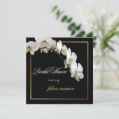 PixDezines orchids/Phalaenopsis Einladung (Stehend Vorderseite)