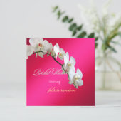 PixDezines orchids/Phalaenopsis Einladung (Stehend Vorderseite)