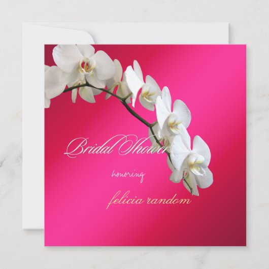 PixDezines orchids/Phalaenopsis Einladung (Vorderseite)