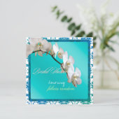 PixDezines orchids/Phalaenopsis Einladung (Stehend Vorderseite)