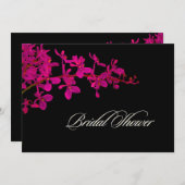 PixDezines orchids/renanthera Einladung (Vorne/Hinten)