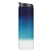 PixDezines Ozean / Tiefblaues Meer Thermosbecher (Nach rechts gedreht)