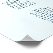 PixDezines Palmen, Platinum, Sitzdiagramm Poster (Ecke)