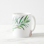 PIXDEZINES PALMFRONEN KAFFEETASSE (VorderseiteRechts)