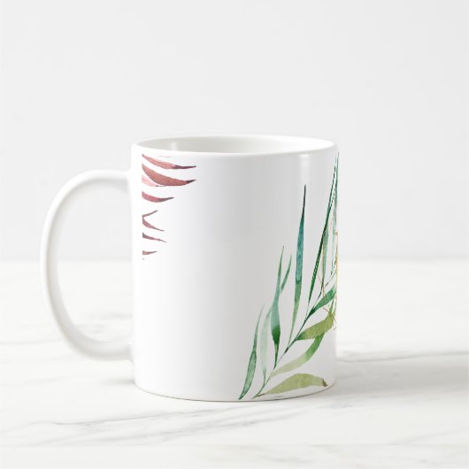 PIXDEZINES PALMFRONEN | MONOGRAM A-Z KAFFEETASSE (Links)