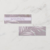 PixDezines Palms Aquarellfarben UAWG Einschließung Mini Visitenkarte (Vorne/Hinten)