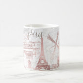 PixDezines PARIS in IMITATEN ROSE GOLD+MARBLE Kaffeetasse (Mittel)